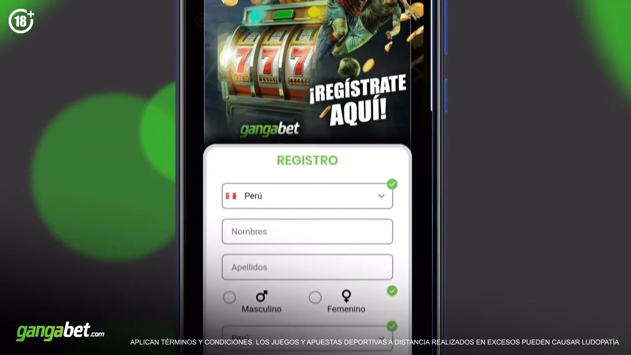 Gangabet Registro Casino en Línea Perú - Proceso de Registro Rápido y Seguro para Obtener Bonos