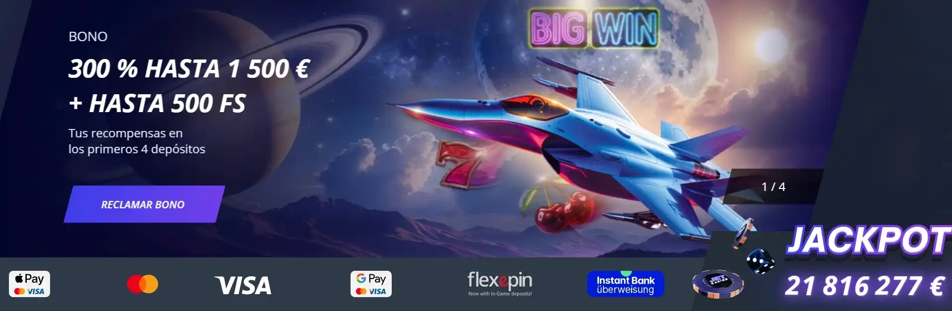 Métodos de depósito y retiro en Jet Casino